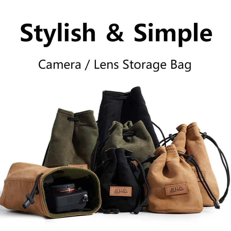 Photography Backpack Dslr Camera Bag Canon Universal Drawstring Bag Hand Held Camer Bag for Accessories Bag for Camera Case