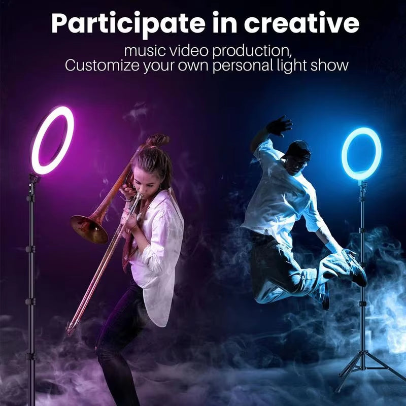 Light for Photography Studio Lights Ring Light Video Lighting Stream Light Camera Light Dimmable Photography Lighting Kit For