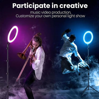 Light for Photography Studio Lights Ring Light Video Lighting Stream Light Camera Light Dimmable Photography Lighting Kit For
