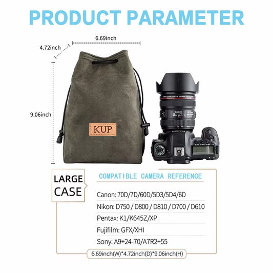 Photography Backpack Dslr Camera Bag Canon Universal Drawstring Bag Hand Held Camer Bag for Accessories Bag for Camera Case