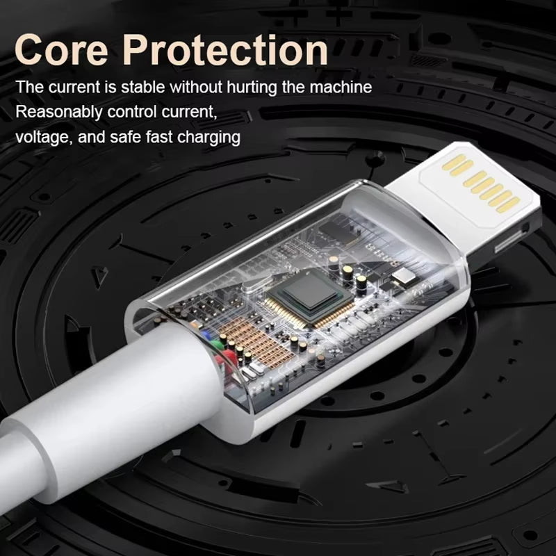 PD 30W USB Cable for Apple Iphone 15 14 13 12 11 Pro Max 7 8 plus XS X XR Fast Charging USB C Cable Charge Date Wire Accessories