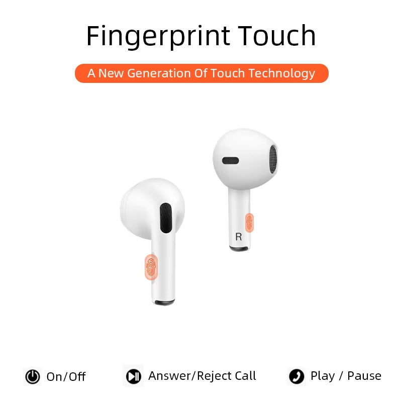 Air Pro 6 TWS Wireless Headphones with Mic Fone Bluetooth Earphones Sport Running Headset for Apple Iphone Xiaomi Pro6 Earbuds