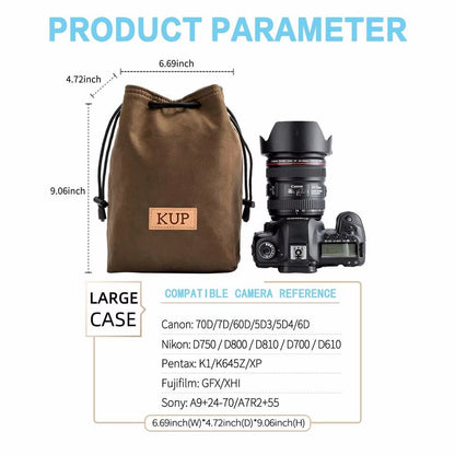 Photography Backpack Dslr Camera Bag Canon Universal Drawstring Bag Hand Held Camer Bag for Accessories Bag for Camera Case